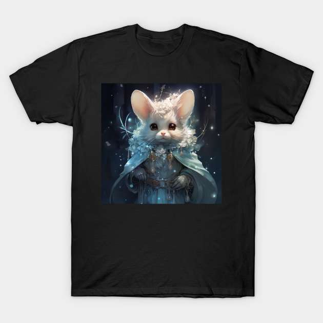 Chinchilla Goddess T-Shirt by Enchanted Reverie